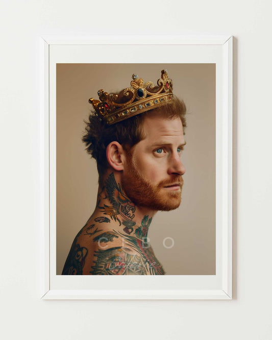 Rebel Harry Poster
