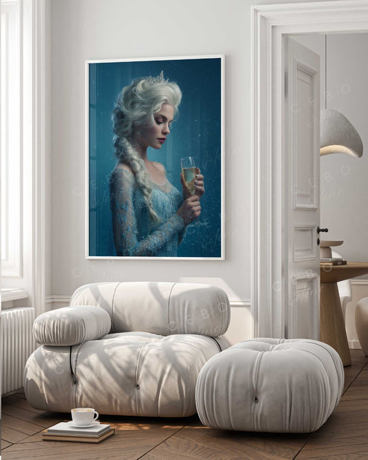 Mutige Elsa-Poster