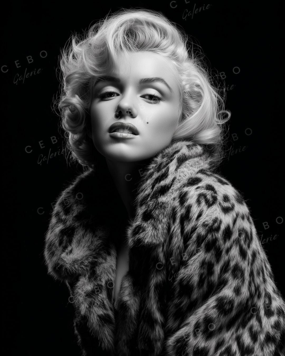 Affiche Féline Marilyn