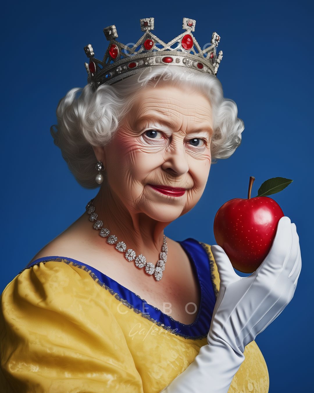 Affiche Blanche Reine