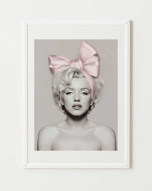 Rose Marilyn Poster