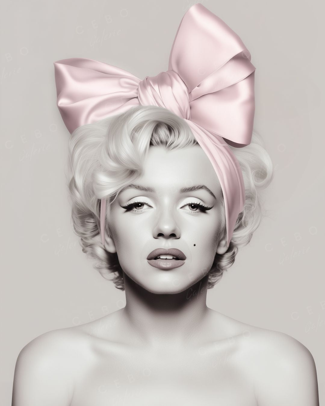 Rose Marilyn Poster