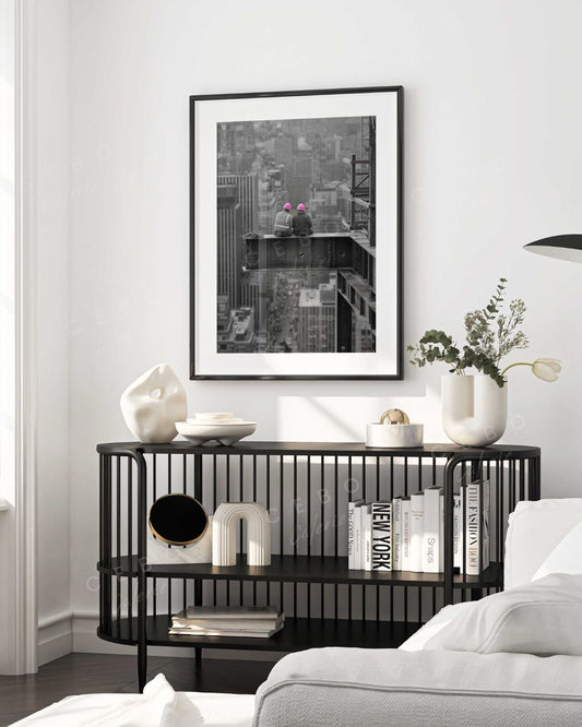 Affiche Steel et Pink