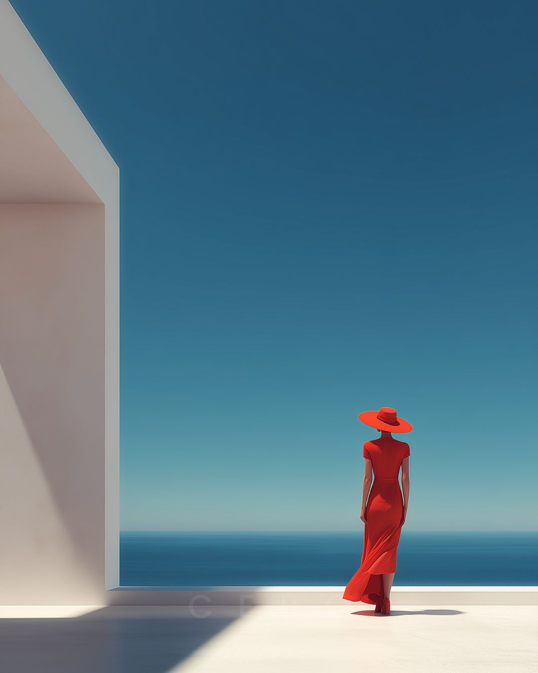 Affiche The Lady in Red