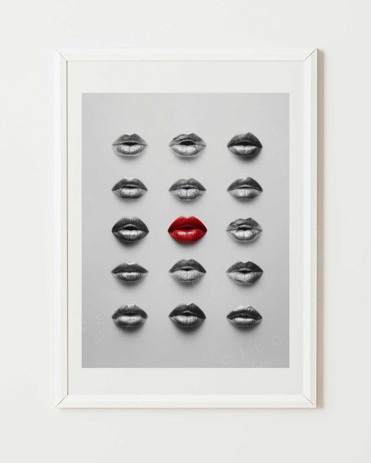 Unique Kiss Poster