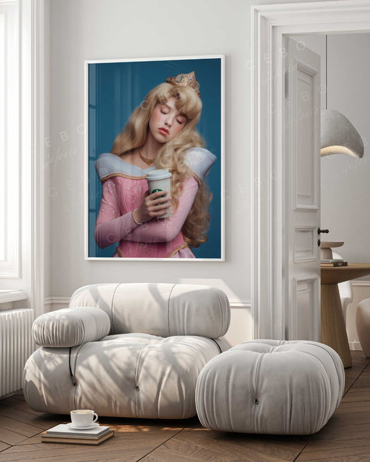 Mutige Aurora-Poster