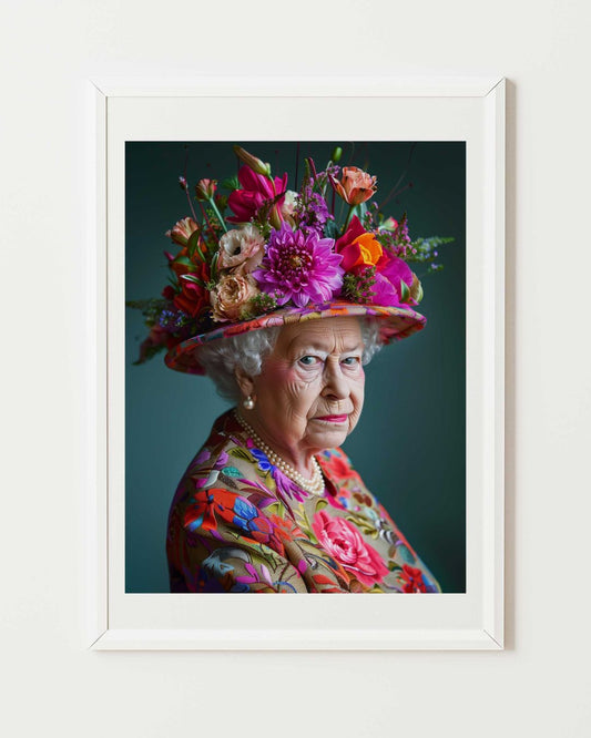 Queen of Flowers Poster