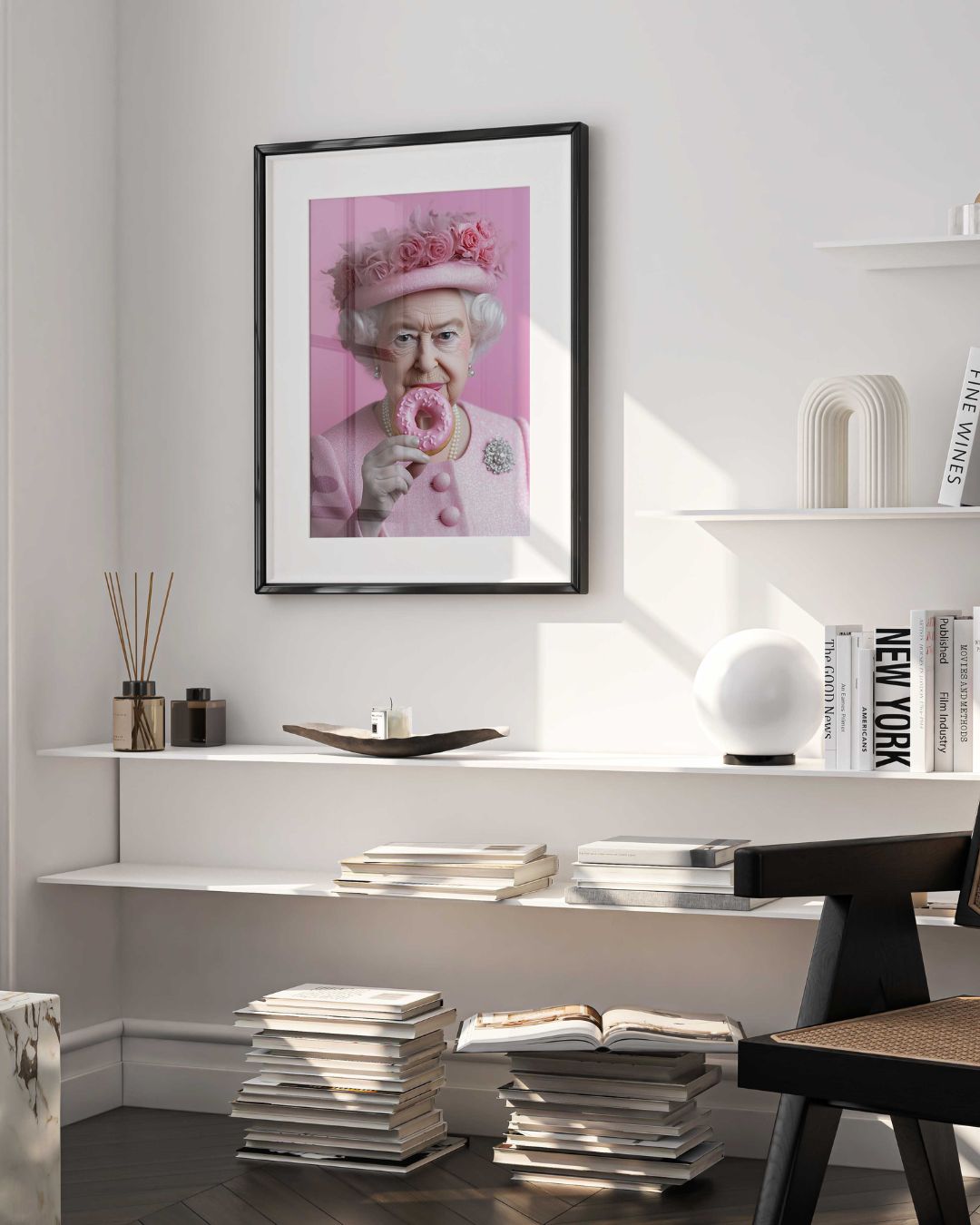 Donut & The Queen Frame