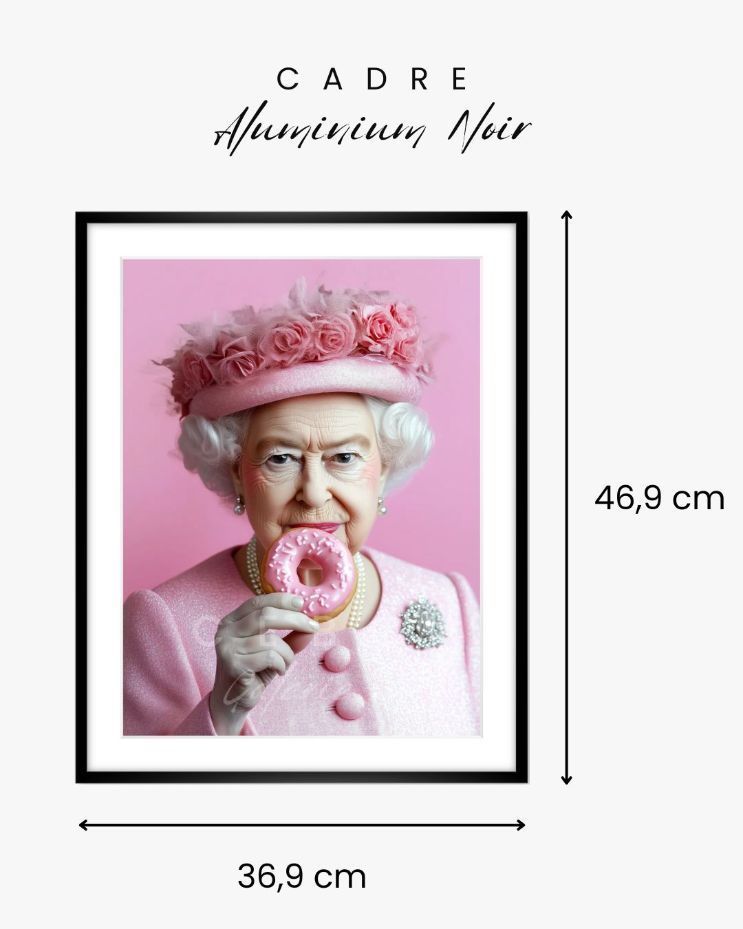 Donut & The Queen Frame