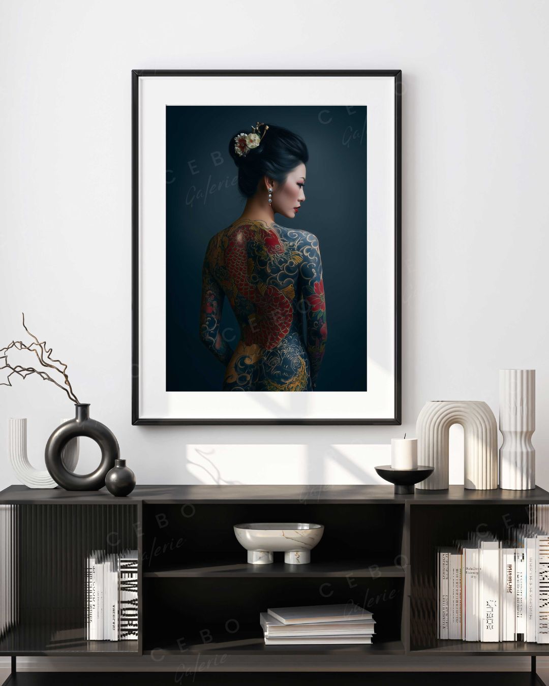 Cadre Mémoire d’une Geisha