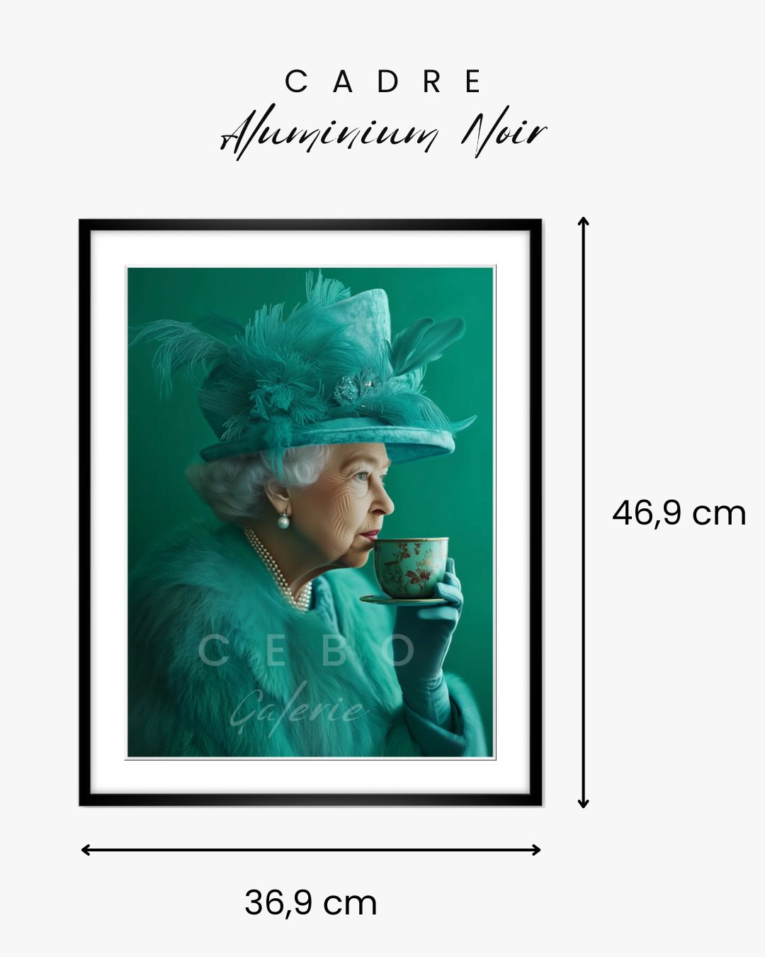 Queen of Tea Frame