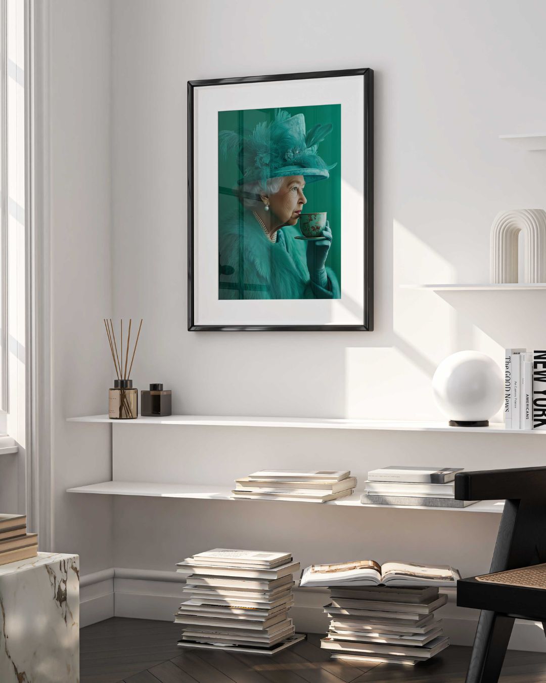 Queen of Tea Frame
