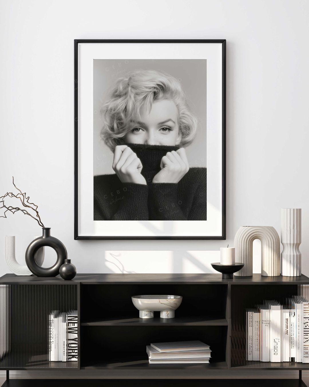 Gerahmter Kunstdruck „Secret Marilyn“