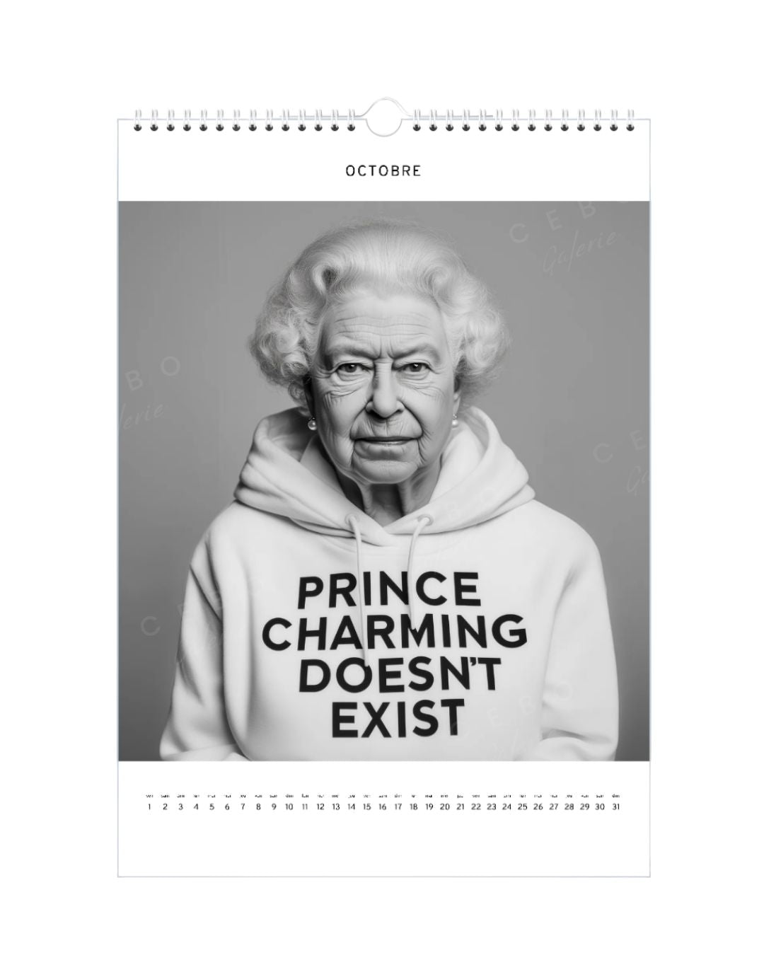 2027 “Queen Elizabeth II” Calendar