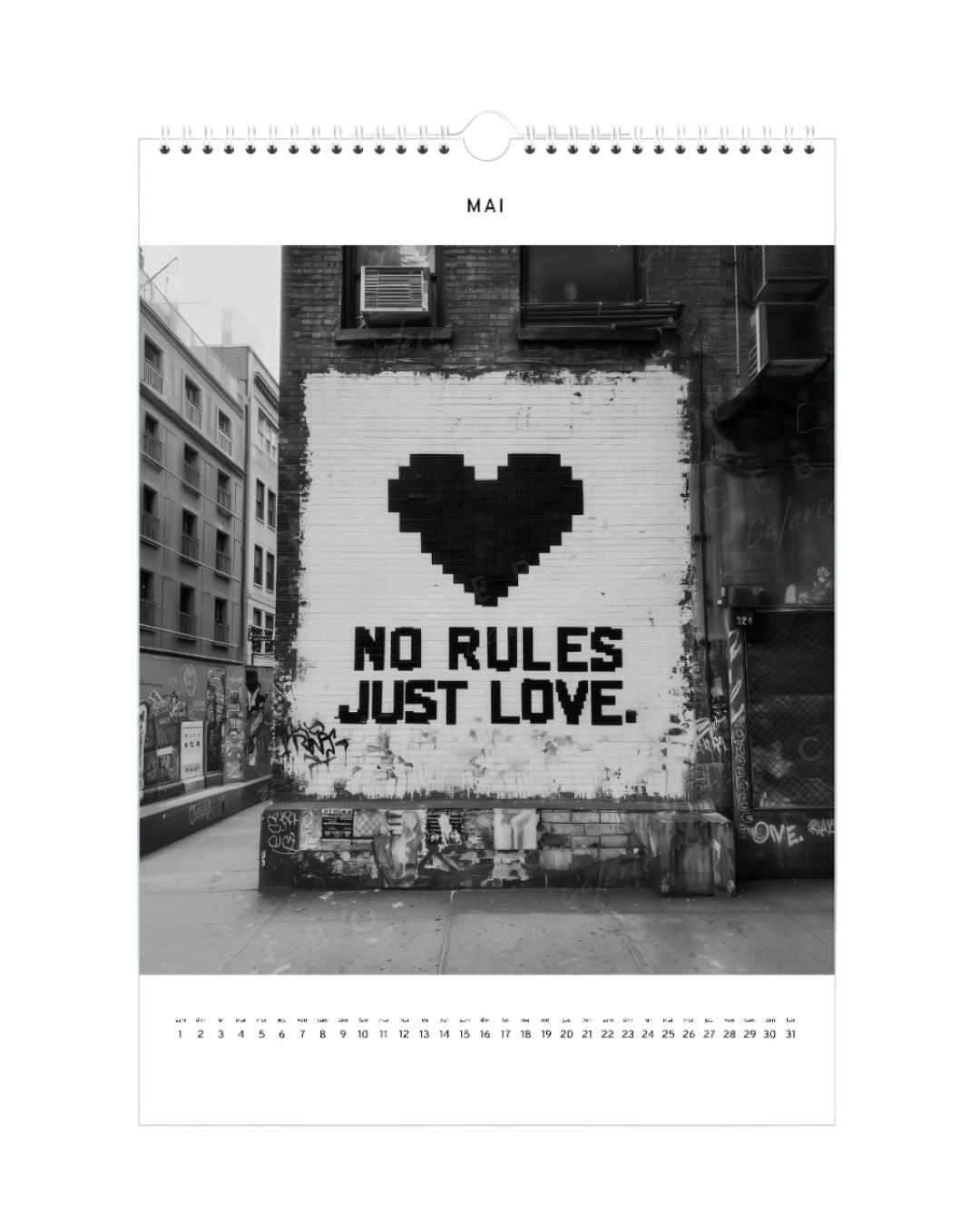 2027 “Street Art” Calendar