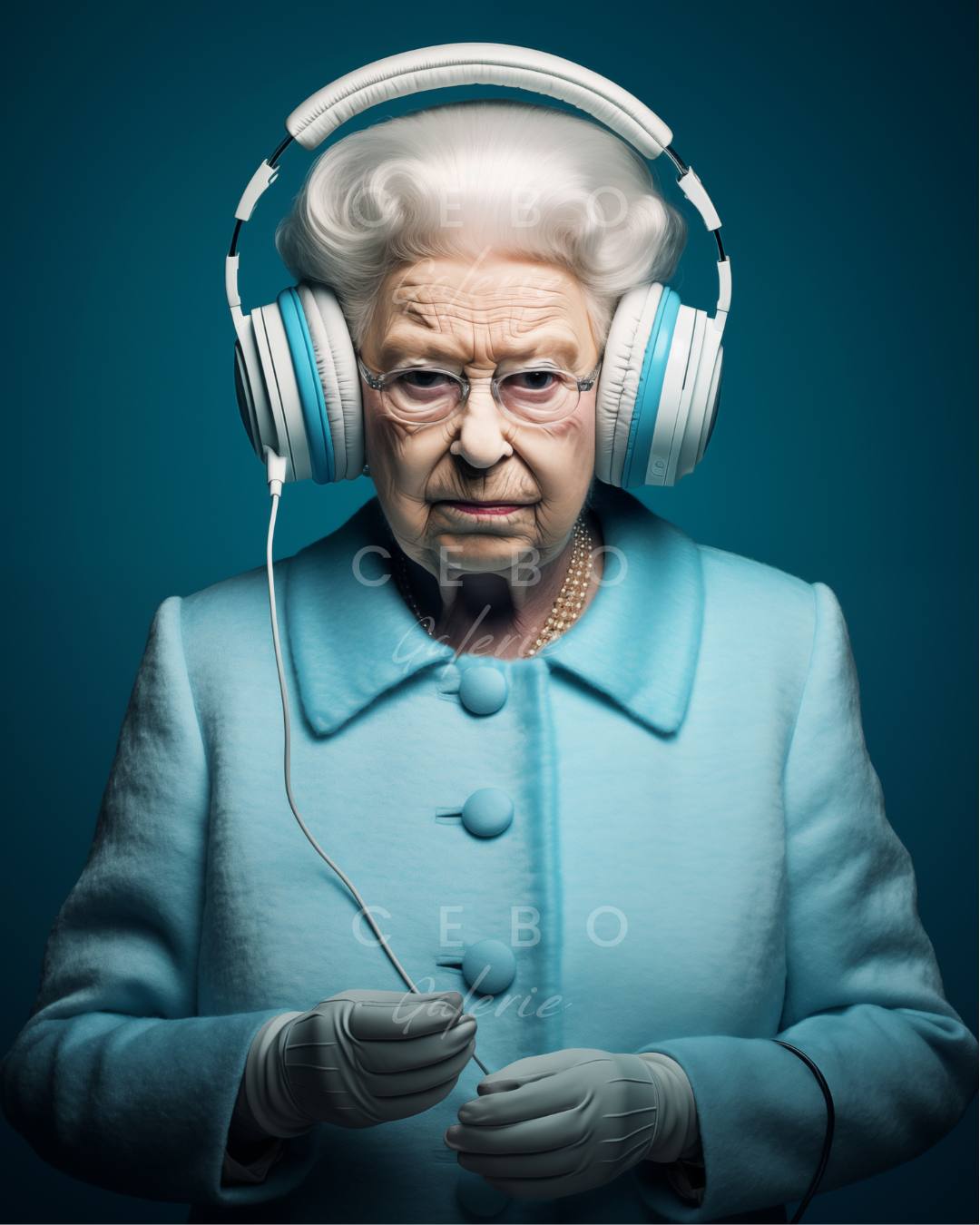 Poster Tribute to the Queen