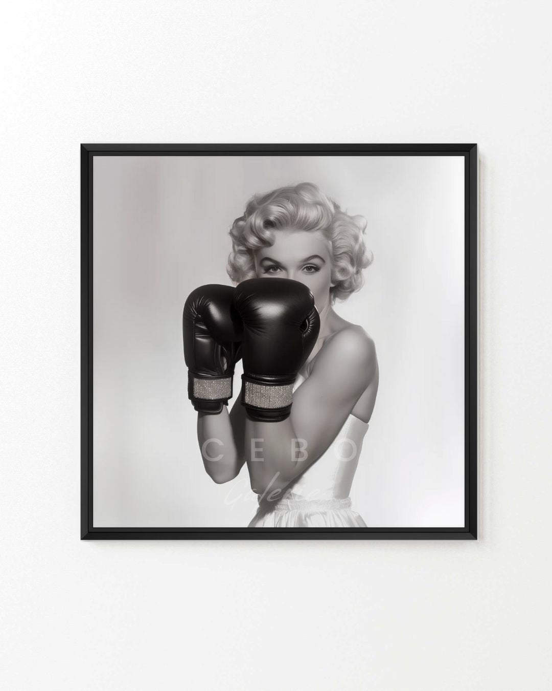 Marilyn's Fight Painting 2 - Unique Copy