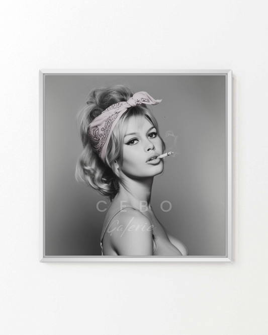 Insolent Bardot Painting - Unique Copy