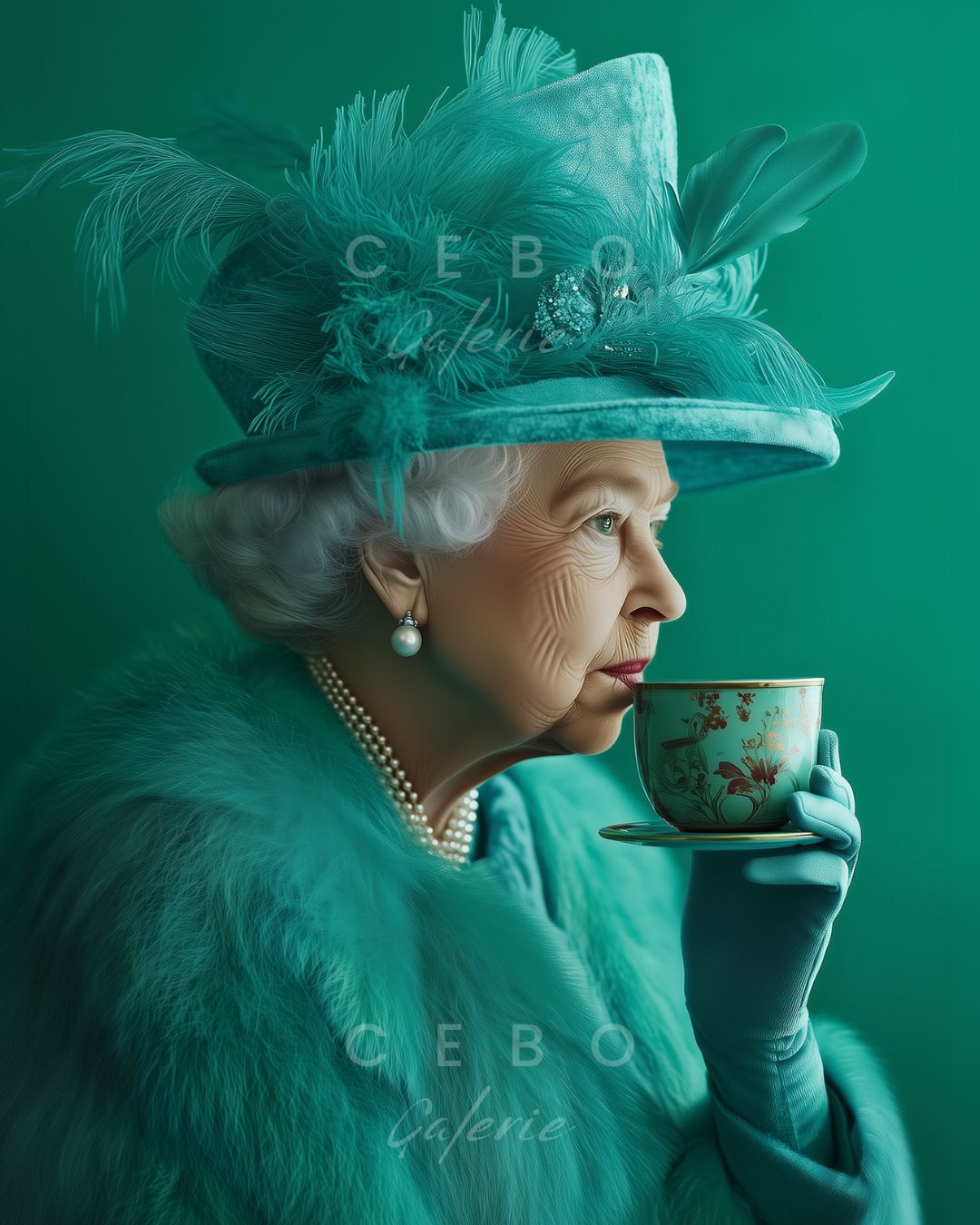 Queen of Tea Table - Unique Copy