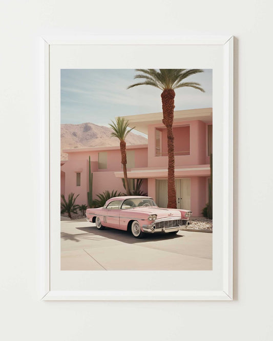 Retro Pink Poster