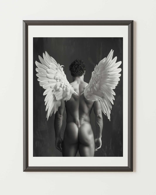 Enigmatic Angel Poster