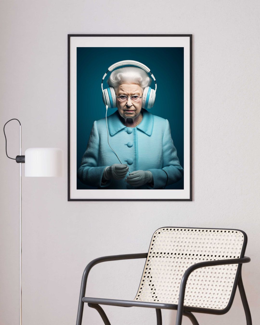 Poster Tribute to the Queen