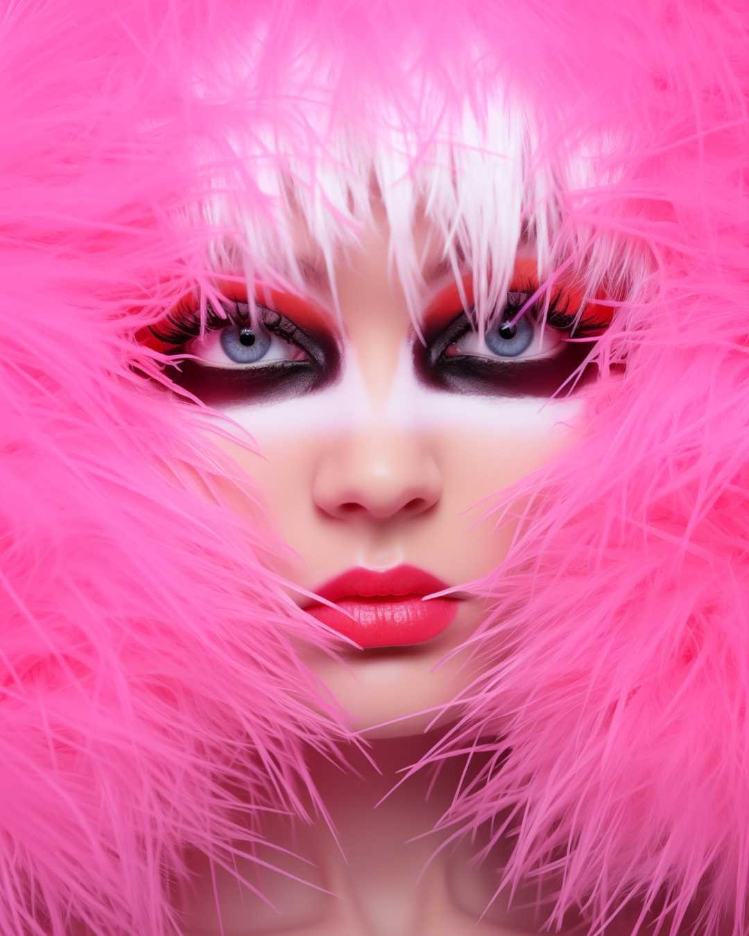 Affiche La Diva Rose Fauve