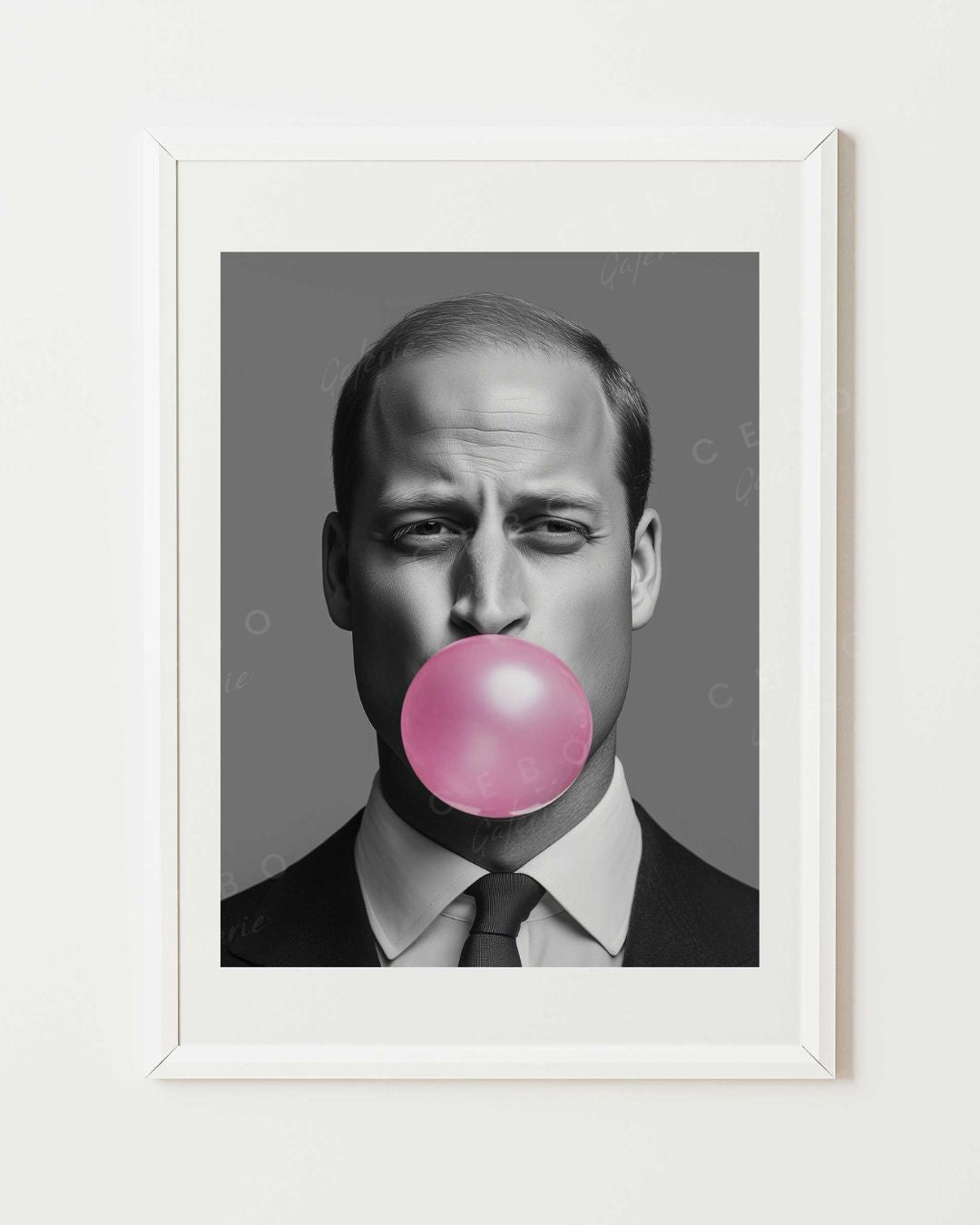 William's Bubbles Poster
