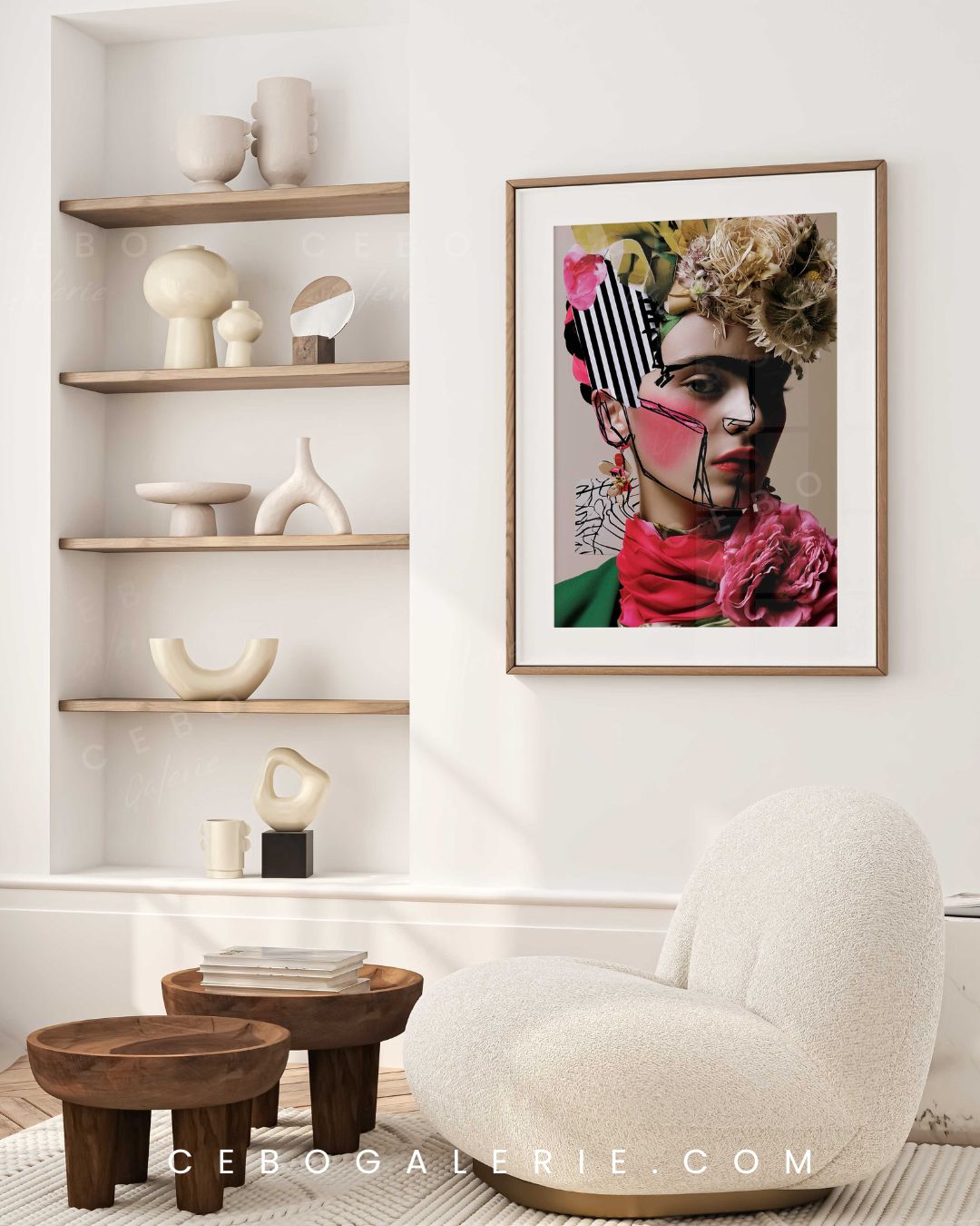 Affiche Abstraite Frida
