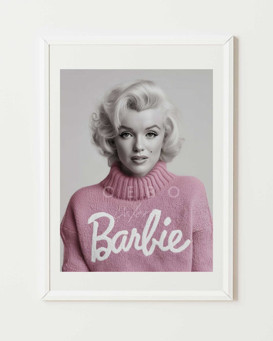Barbie Marilyn Poster
