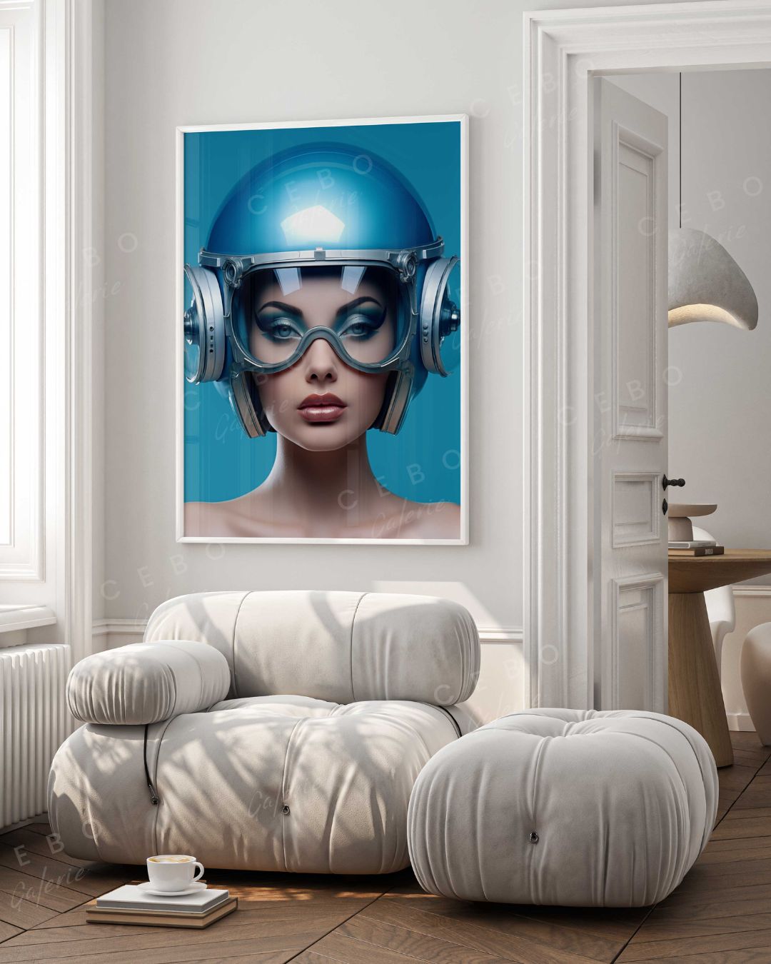 Affiche Blue Diva