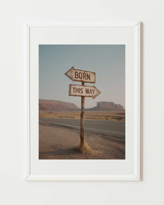 Affiche Born This Way