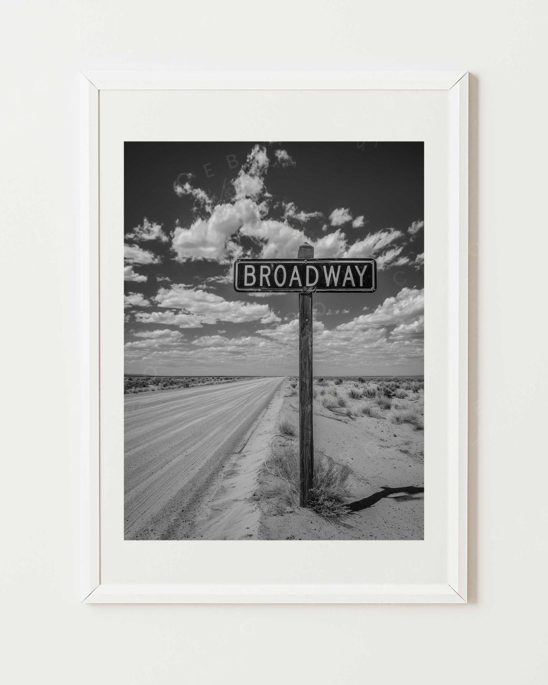 Affiche Broadway Desert