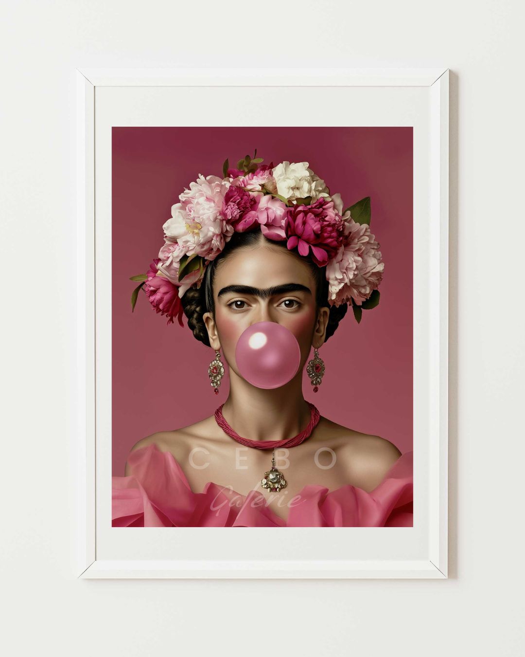Affiche Bulles de Frida