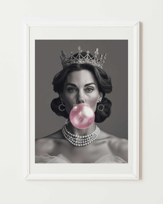 Kate's Bubbles Poster