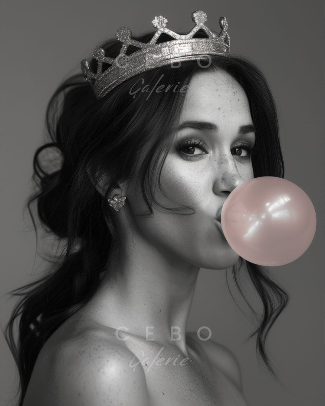 Meghan's Bubbles Poster