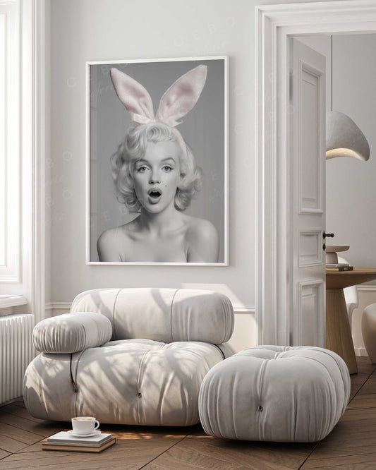 Affiche Bunny Marilyn