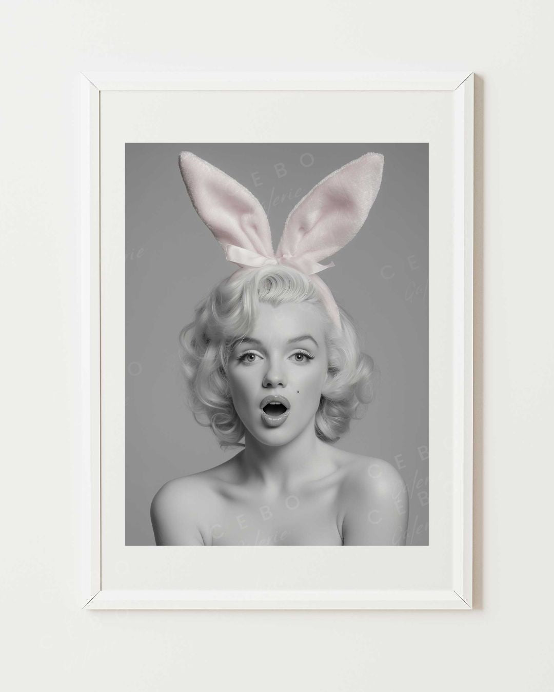Affiche Bunny Marilyn