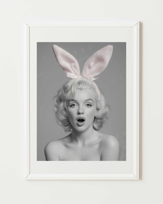 Plakat Bunny Marilyn