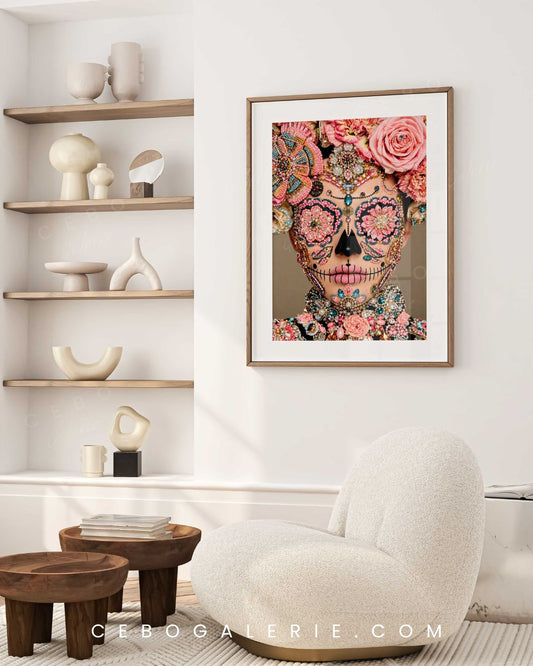Art Print “Catrina Couture”