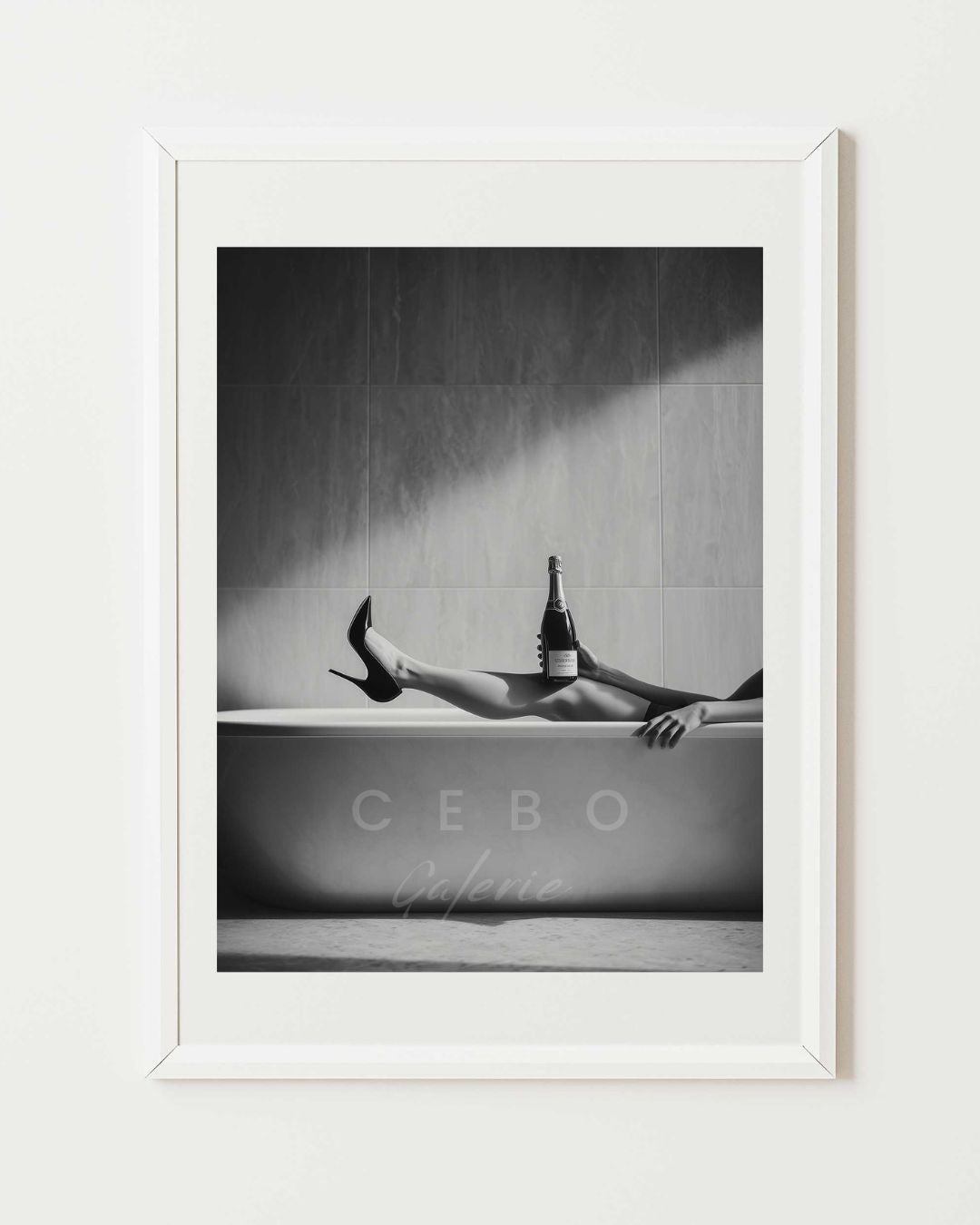 Champagne &amp; Heels Poster