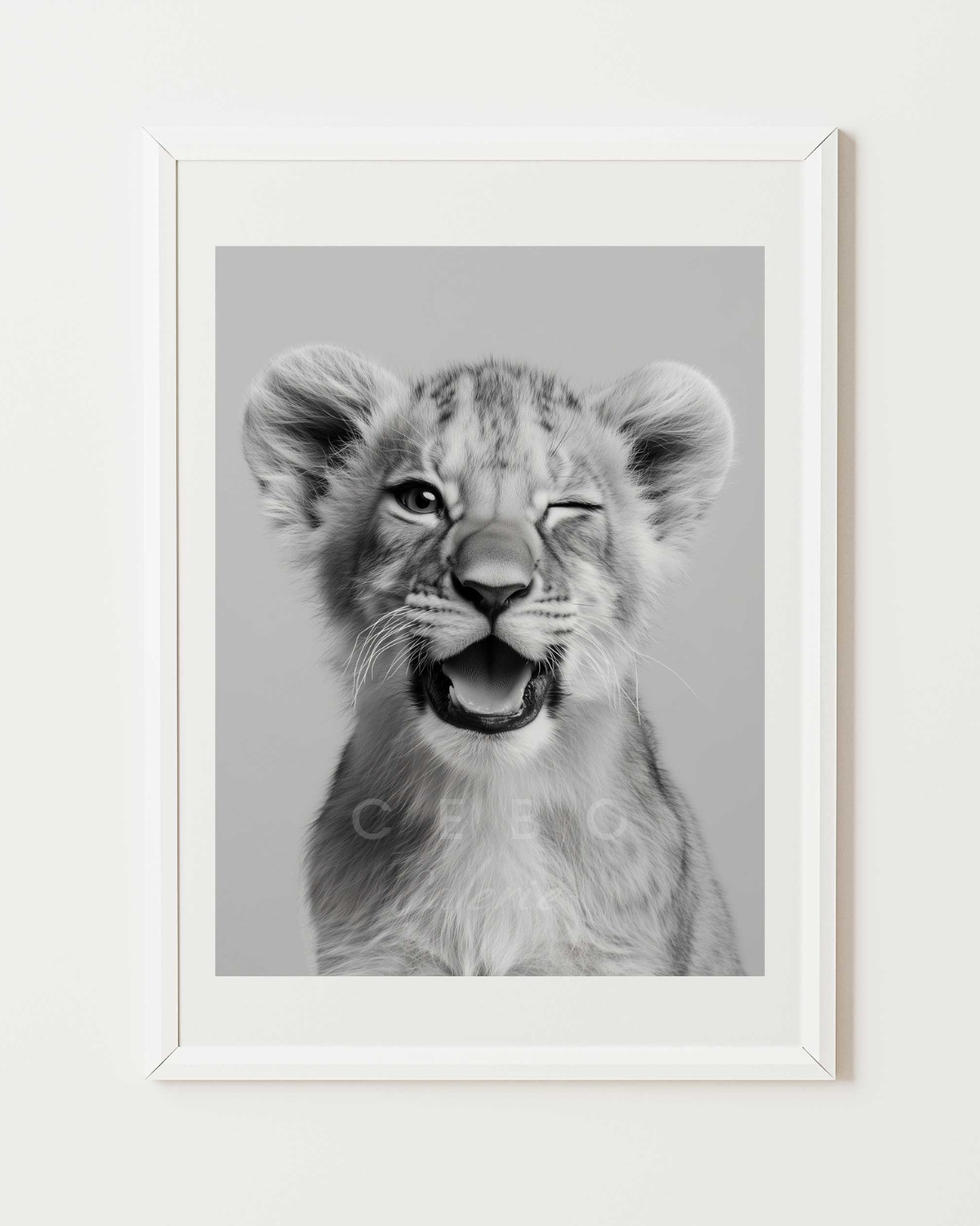 Affiche Clin d’Œil Félin