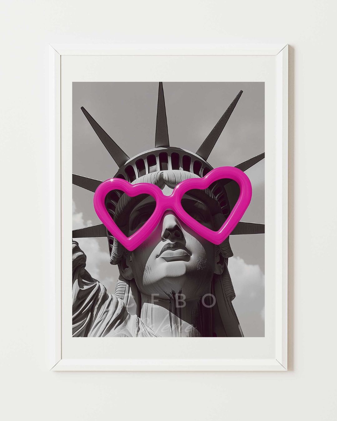 Affiche Coeur de Liberté