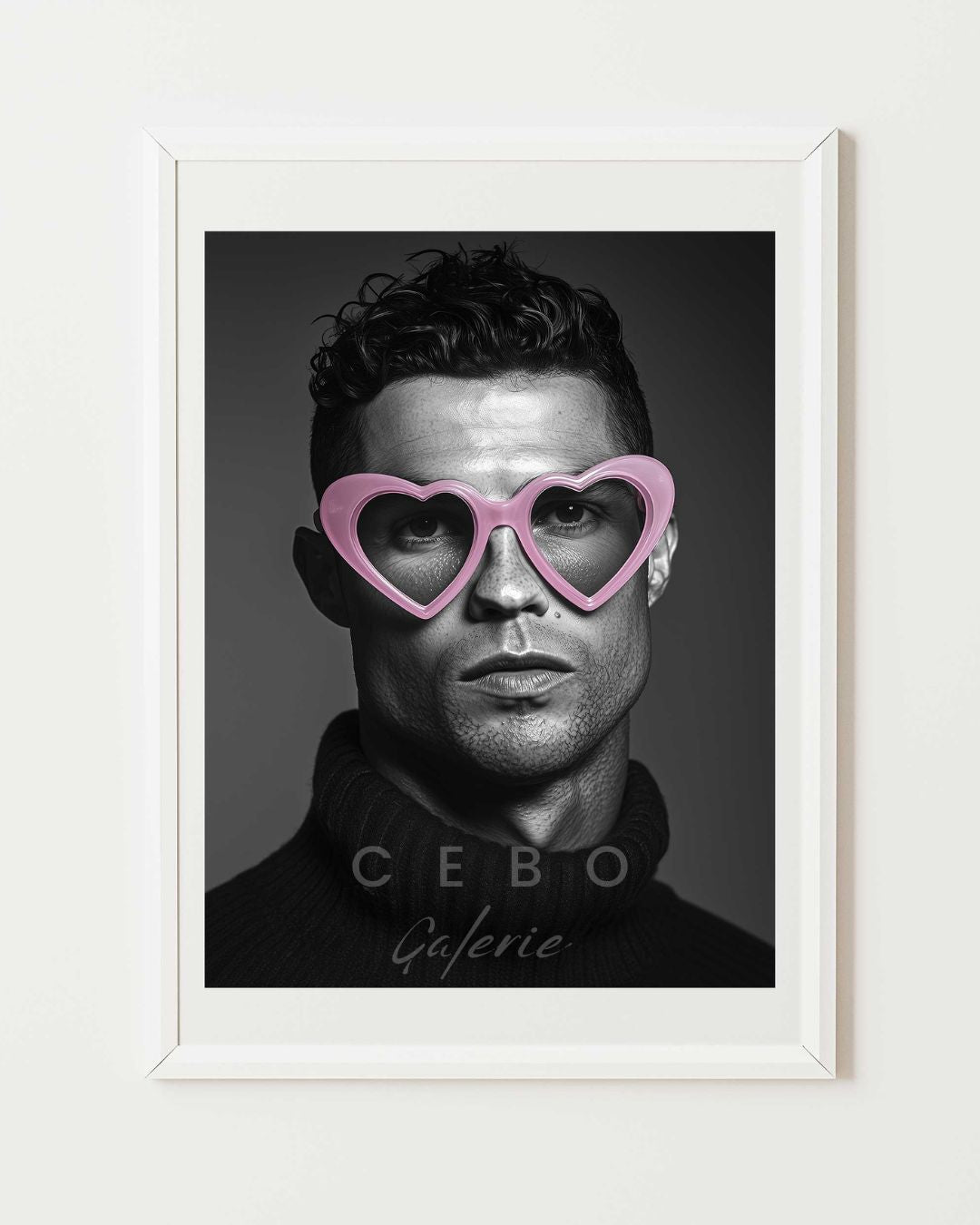 Affiche Coeur de Ronaldo