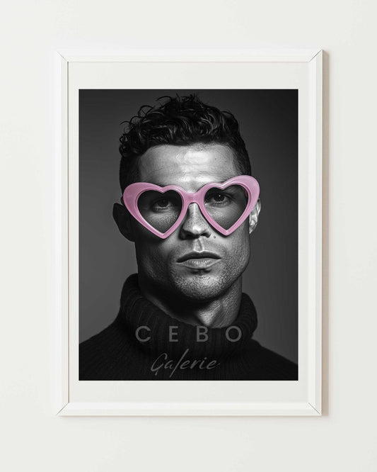 Affiche Coeur de Ronaldo