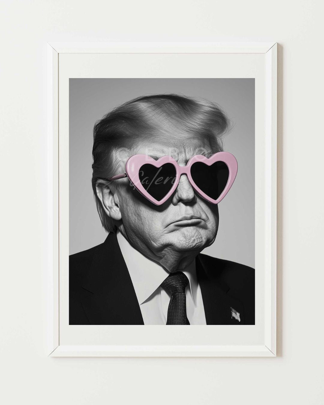 Affiche Cœur de Trump