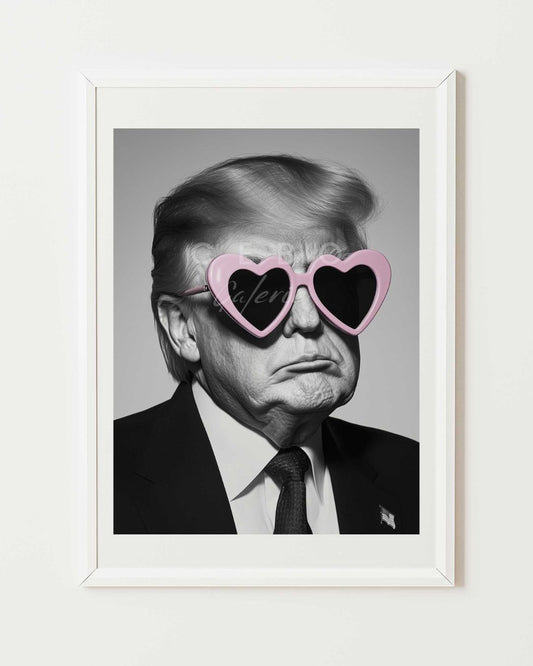 Affiche Cœur de Trump