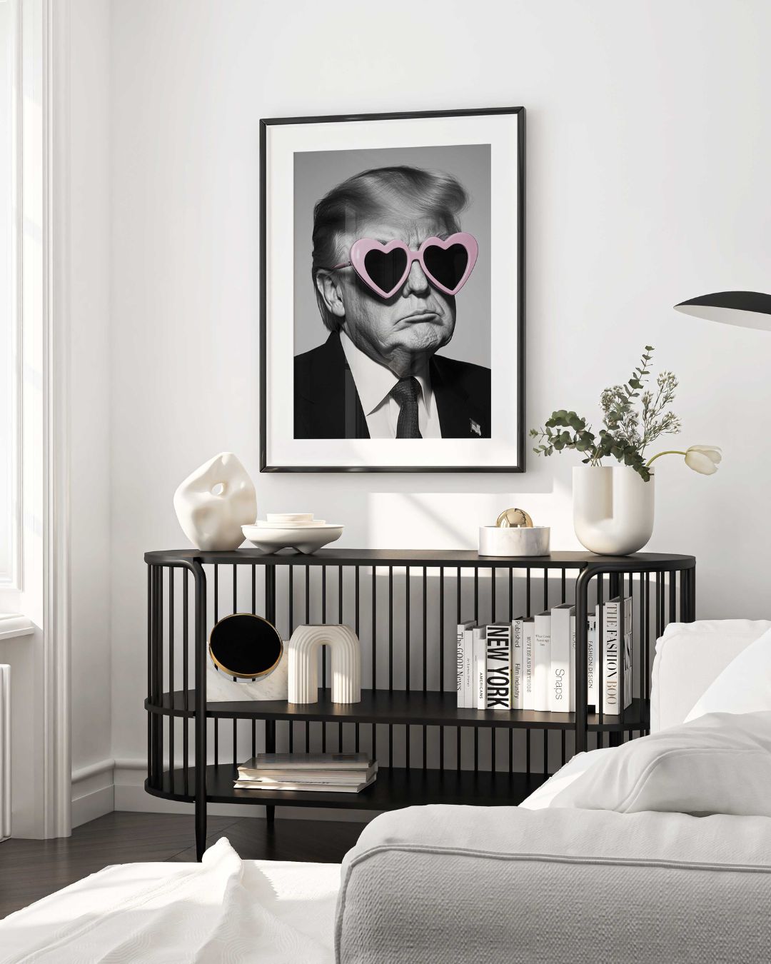 Affiche Cœur de Trump