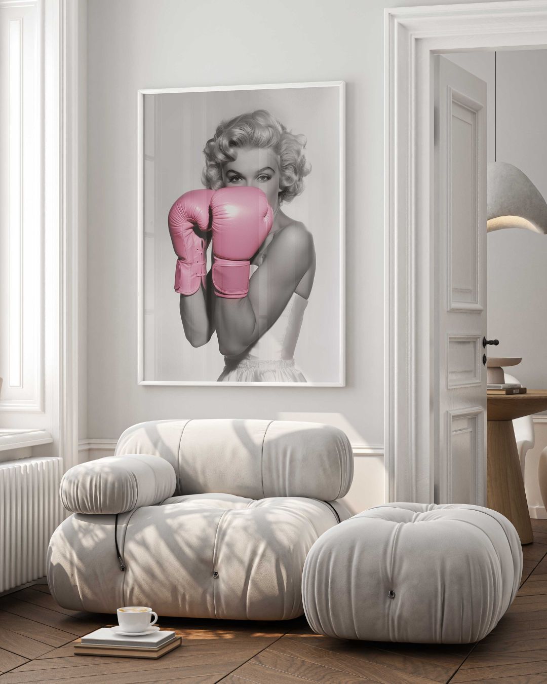 Affiche d'Art I Combat de Marilyn I Edition Limitée – CEBO Galerie