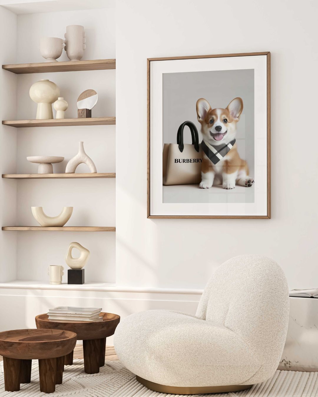 Affiche Corgi de Luxe